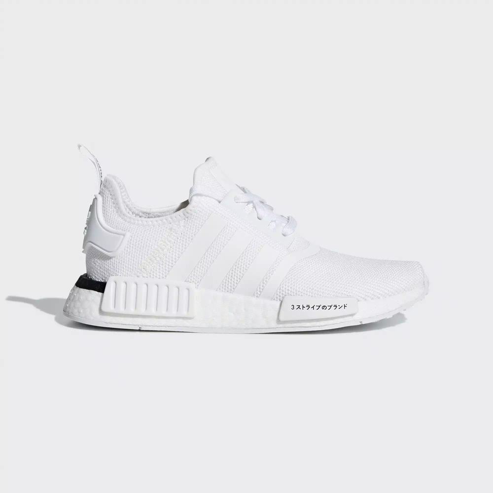 Adidas NMD R1 Tenis Blancos Para Niña (MX-38104)